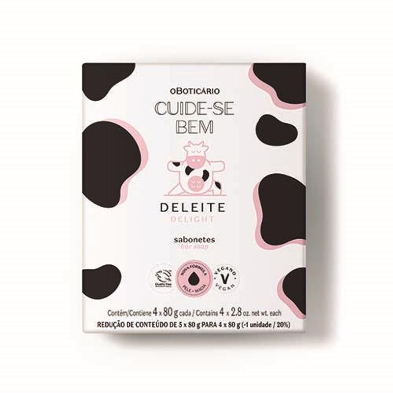 Sabonete Cuide-Bem Deleite 4x80g cada