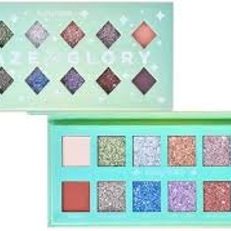 Paleta Versátil com 12 Tons de Sombras Blase&Glory Ruby Rose