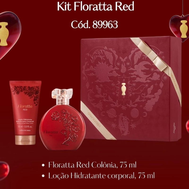 Kit Presente Floratta Red