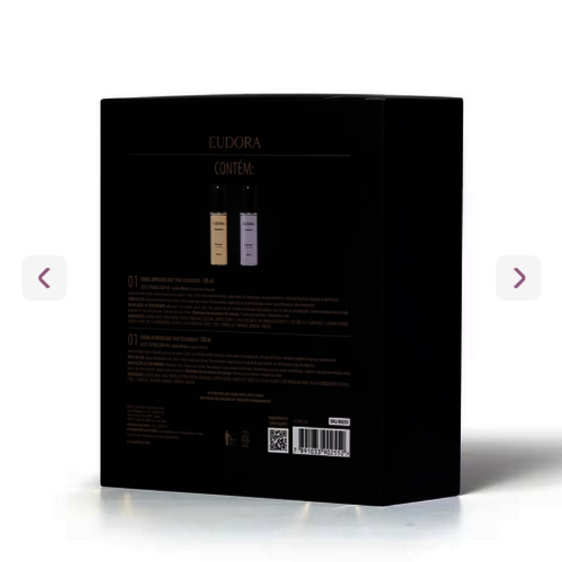 Kit Presente Eudora Duo Body Spray Masculino (2 itens) - foto 4