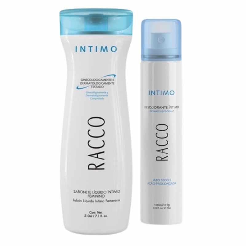 Kit Íntimo Sabonete e Desodorante Racco