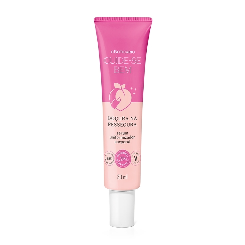 Sérum Uniformizador Corporal Cuide-Se Bem Doçura Na Pessegura 30Ml