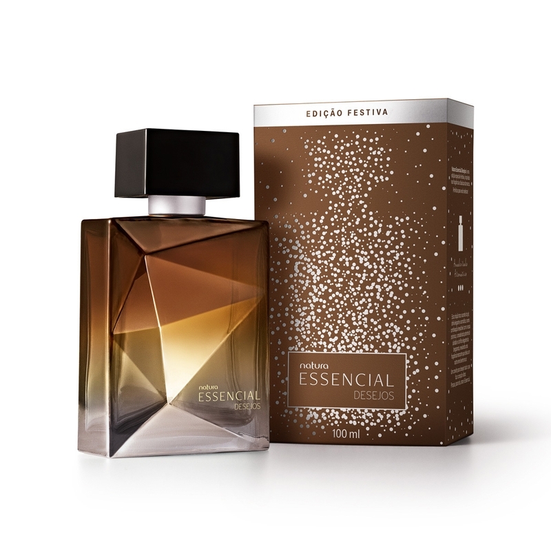 Deo parfum essencial desejos masculino - 100 ml