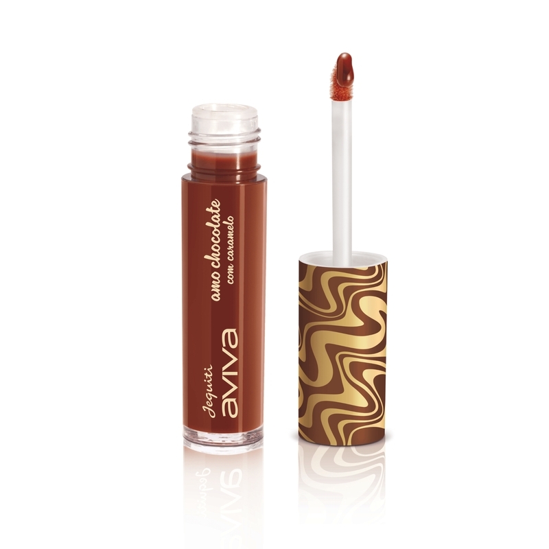 Gloss Aviva Amo Chocolate Chocobelga, 4 ml