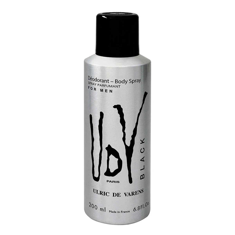 Desodorante Ulric de Varens UDV Black 200ml - Masculino