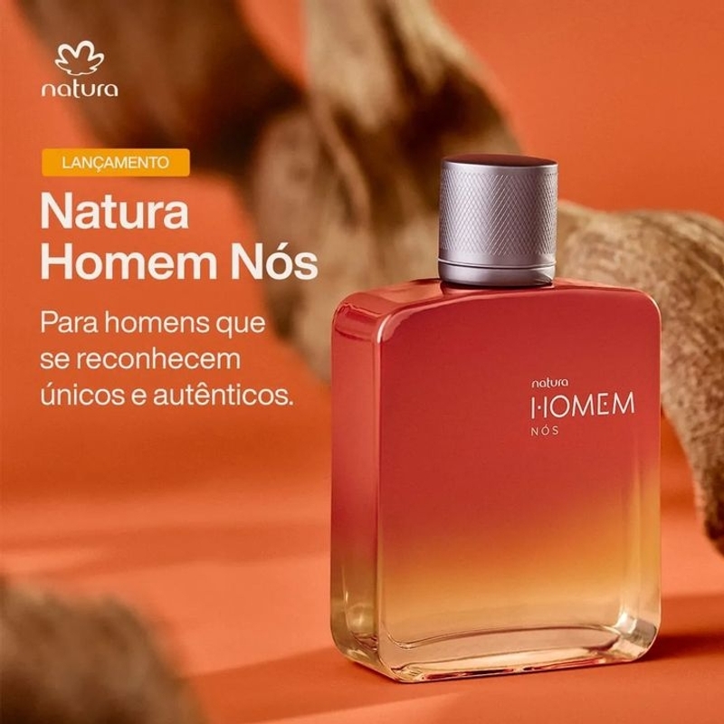 Deo parfum natura homem nós - 100 ml