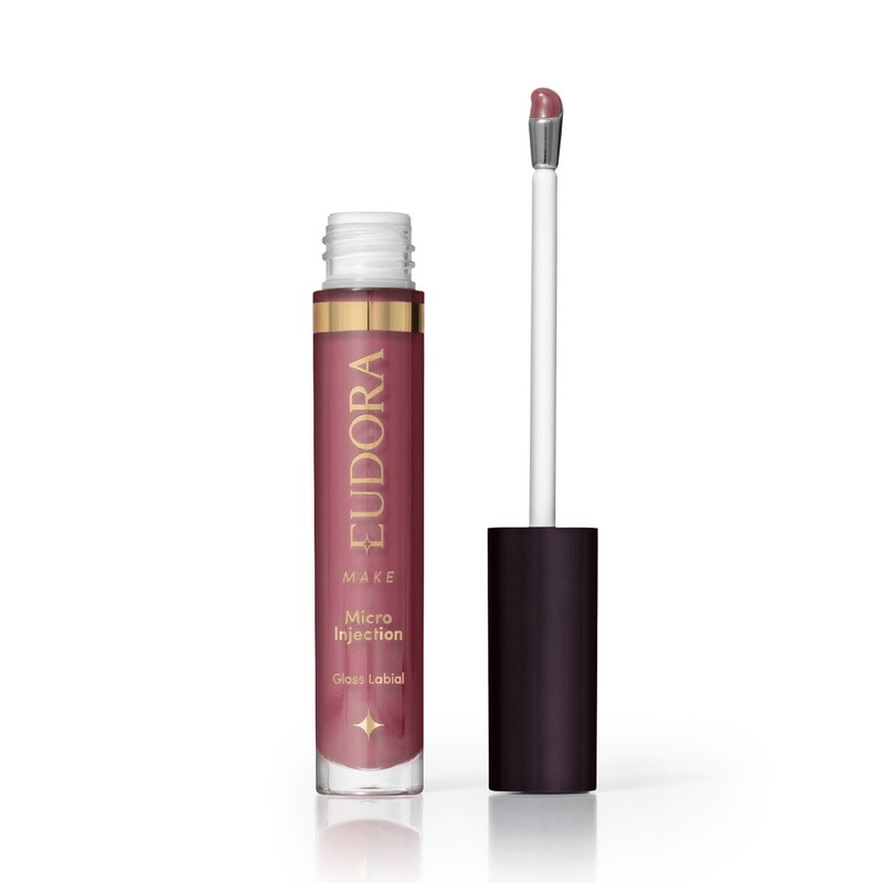Gloss Labial Micro Injection Eudora Make Rose 5,2ml