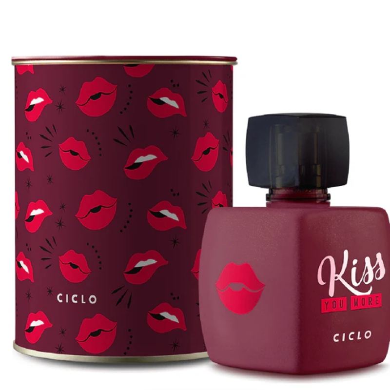 Deo Colônia Kiss You More Lata 100ml