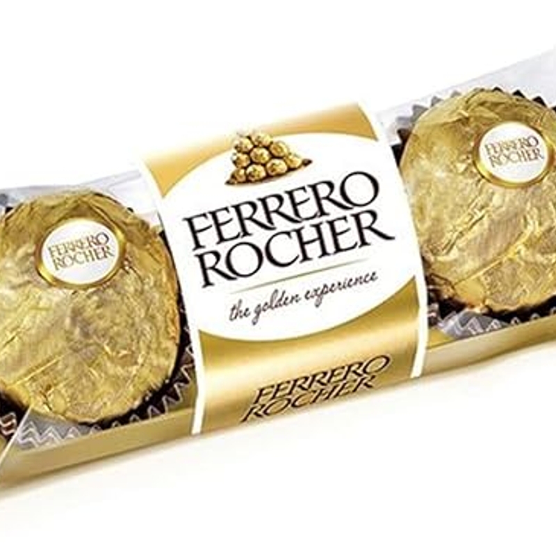 Bombom Ferrero Rocher C/3 unidades