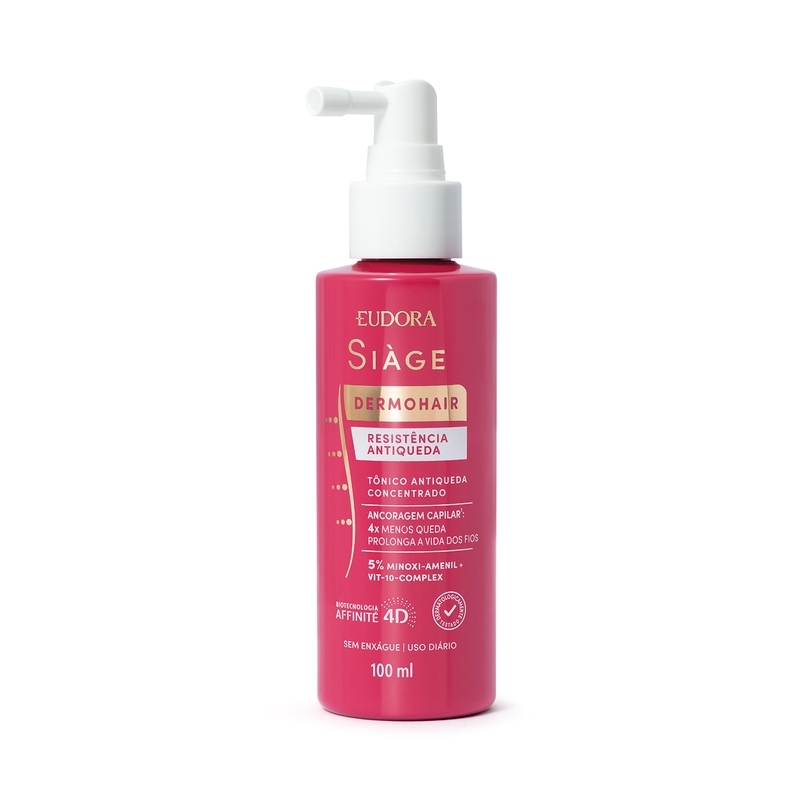 Tônico Concentrado Siàge Dermo Hair Resistência Antiqueda 100ml
