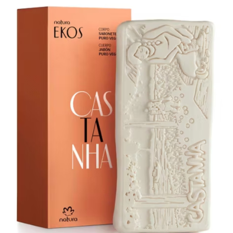 Sabonete Puro Vegetal Castanha 100 G