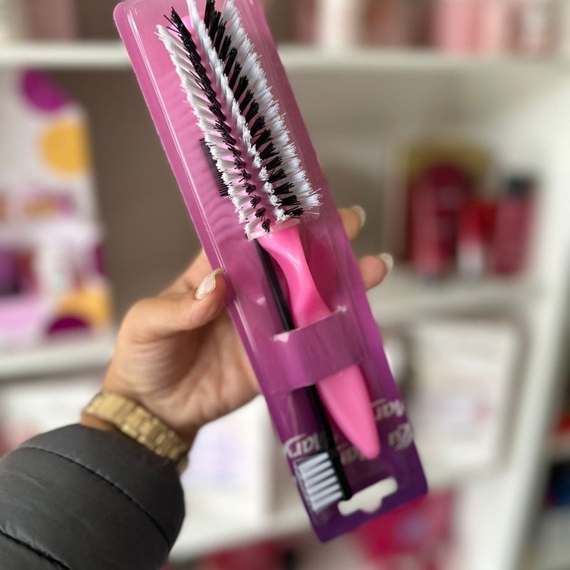 Kit Penteado Rosa Com Preto
