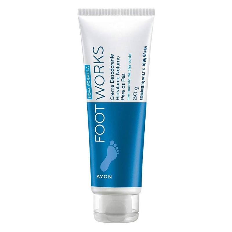 Creme Hidratante Noturno Para Os Pés