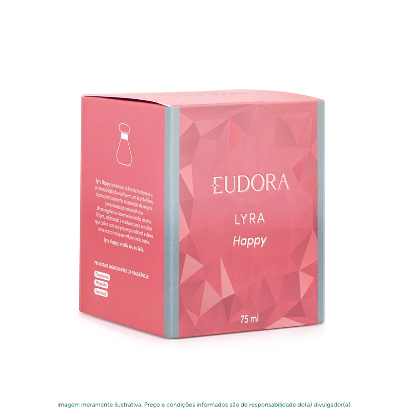 Lyra Happy Desodorante Colônia 75ml - foto 5