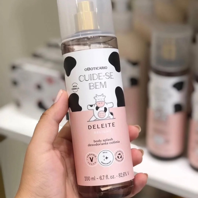 Body Splash Cuide-Se Bem Deleite 200ml
