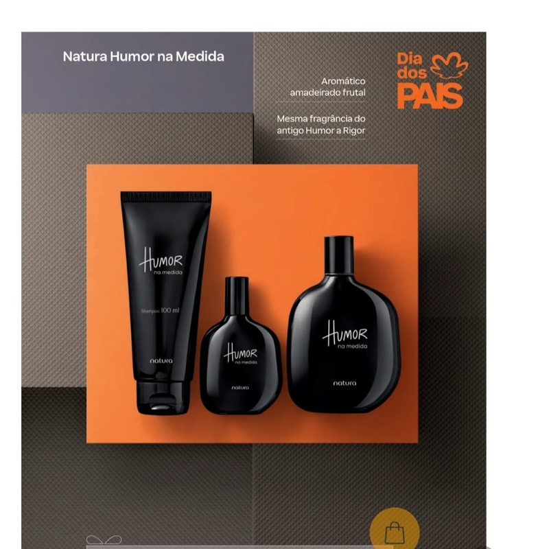 Presente natura humor na medida -
