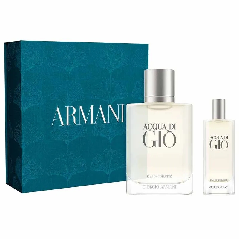 Kit Giorgio Armani Acqua di Giò - Eau de Toilette 100ml + Travel Size 15ml