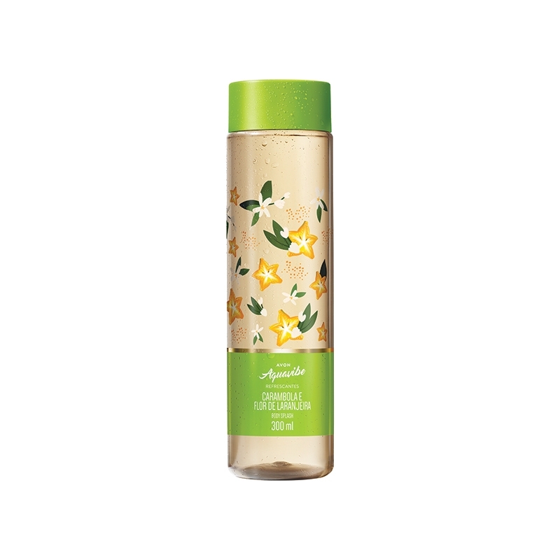 Aquavibe Refrescantes Body Splash Abacaxi e Jasmim