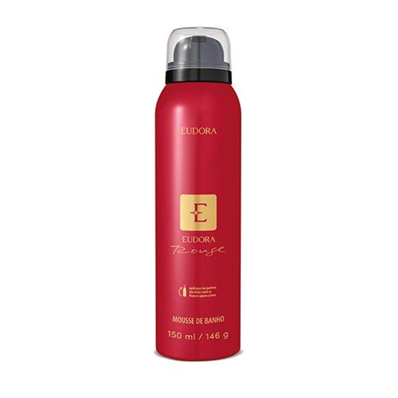 Mousse De Banho Eudora Rouge 150G