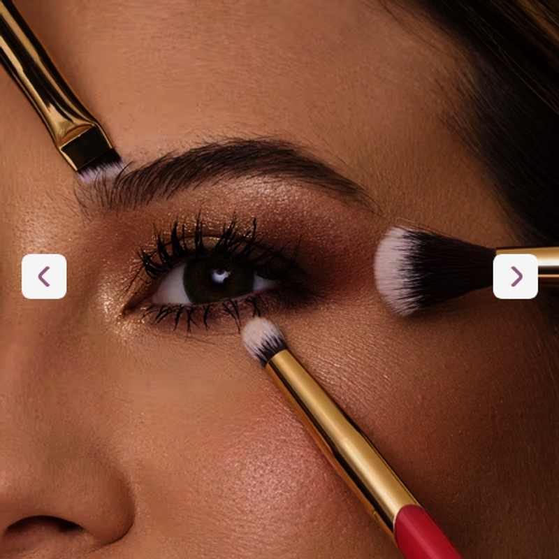 Kit Pincéis para Olhos Secret Pink Niina Secrets - foto 4