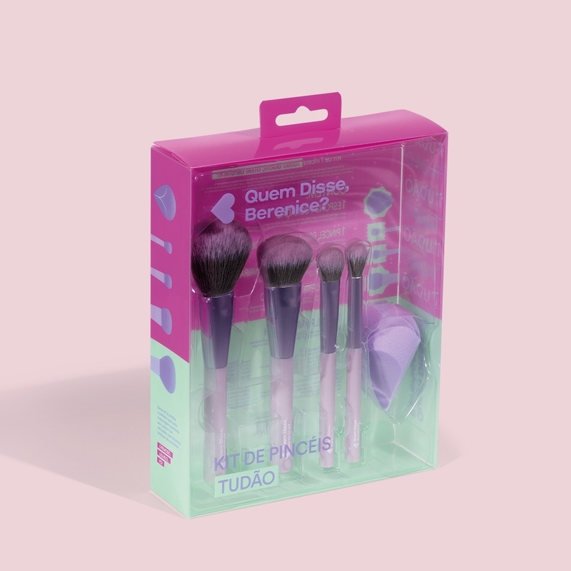 Kit de Pinceis Tudão (5 itens)