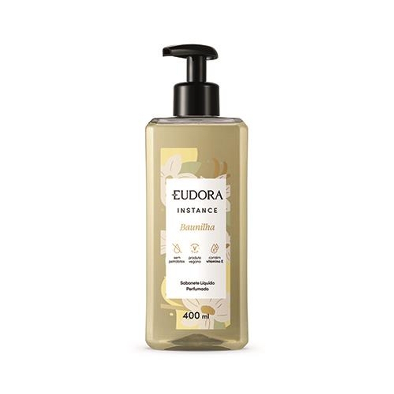 Sabonete Líquido Perfumado Instance Baunilha 400Ml