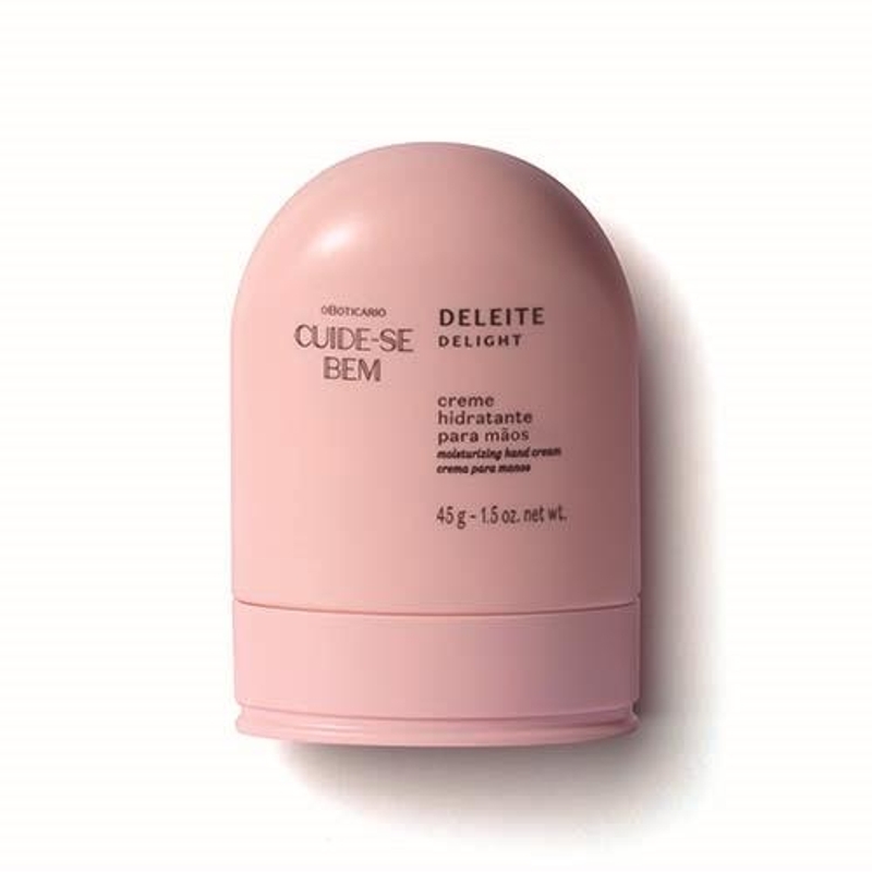 Creme Para Mãos Hidratante Desodorante Cuide-Se Bem Deleite 45G