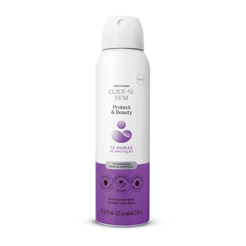 Desodorante Antitranspirante Aerosol Cuide-se Bem Protect And Care 90g/150ml