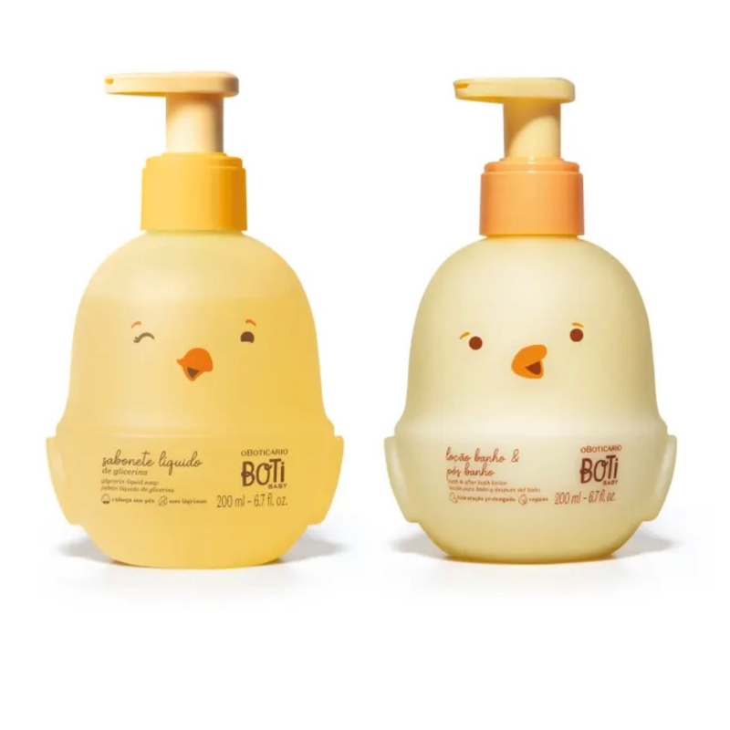 Combo: Loção Hidratante 200ml + Sabonete Líquido 200ml