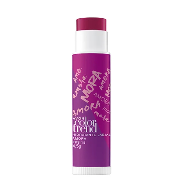 HIDRATANTE LABIAL COLOR TREND FPS 15 AMORA 4,5G