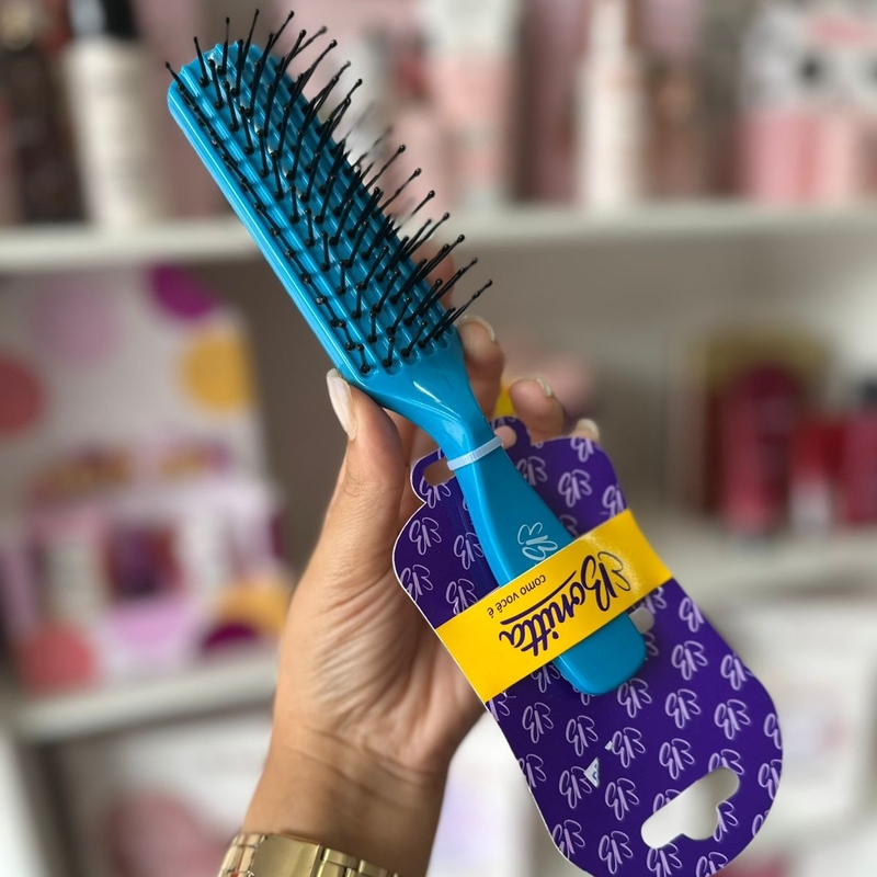 Escova Retangular Basic Azul