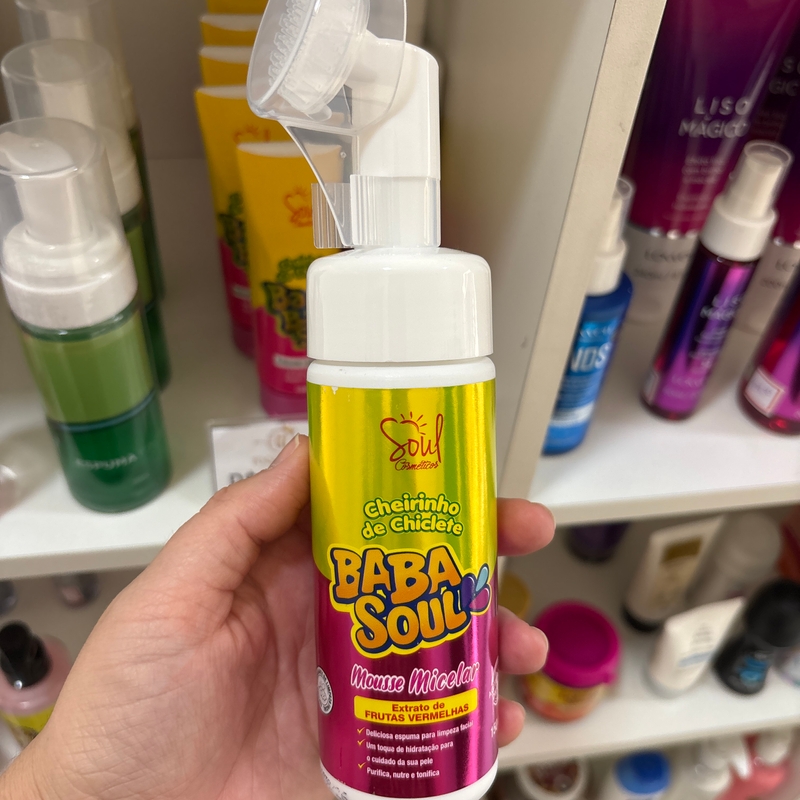 Mousse Micelar Sabonete Facial Baba Soul