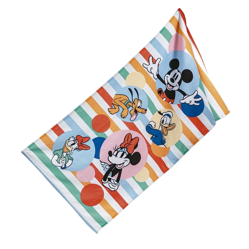Toalha de Banho Mickey e Amigos