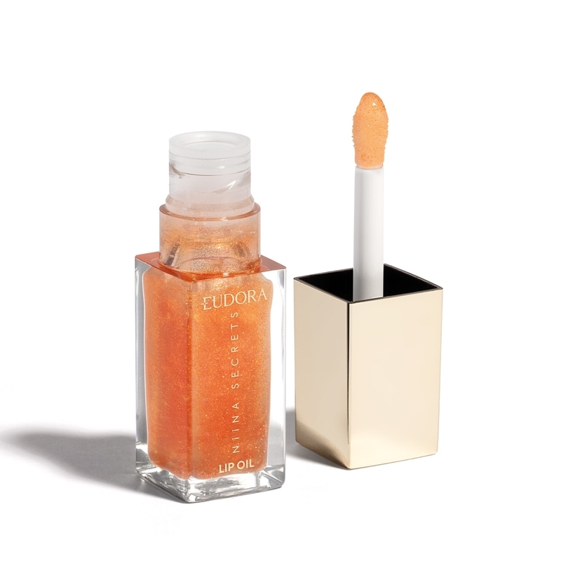 NIINA SECRETS LIP OIL SHINE FLOWERS ROSA CENTIFOLIA 7ML