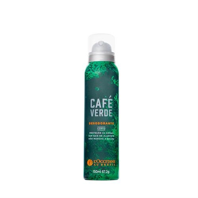Desodorante Aerossol Masculino Café Verde 150ml