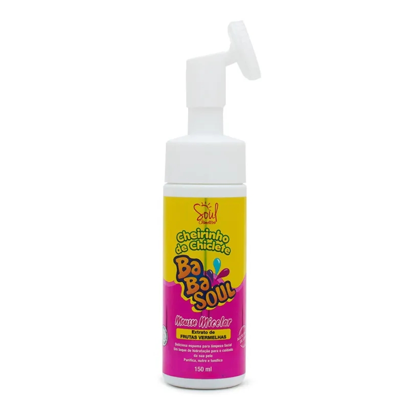 MOUSSE MICELAR FRUTAS VERMELHAS
