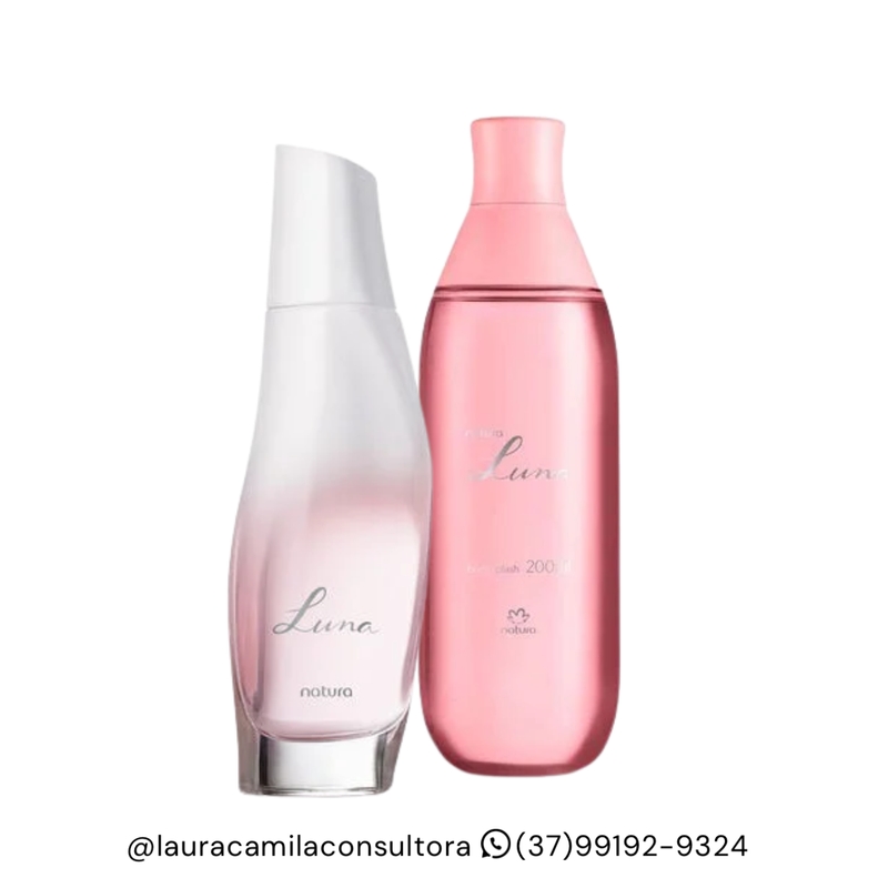 Presente Natura Luna: Perfume 75ml + Body Splash 200ml