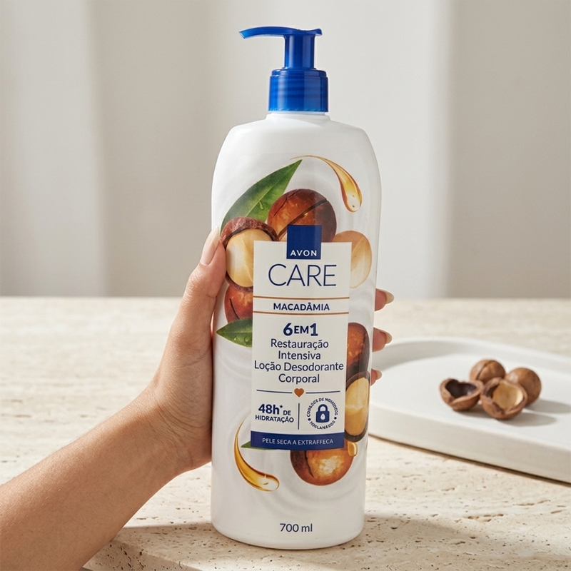 HIDRATANTE CORPORAL AVON CARE MACADAMIA 700ml - foto 4