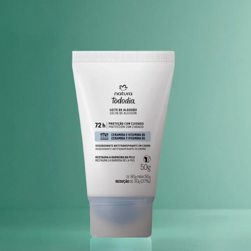 Desodorante em Creme Tododia Leite de Algodão 50g - foto 3