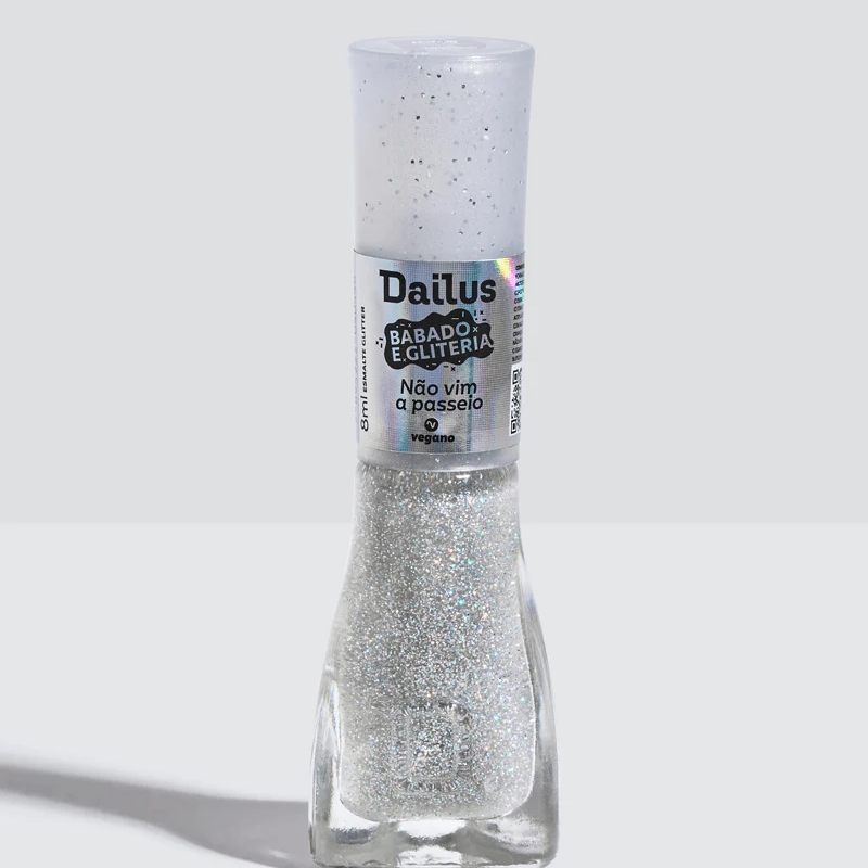 Esmalte Babado e Gliteria - Não Vim A Passeio