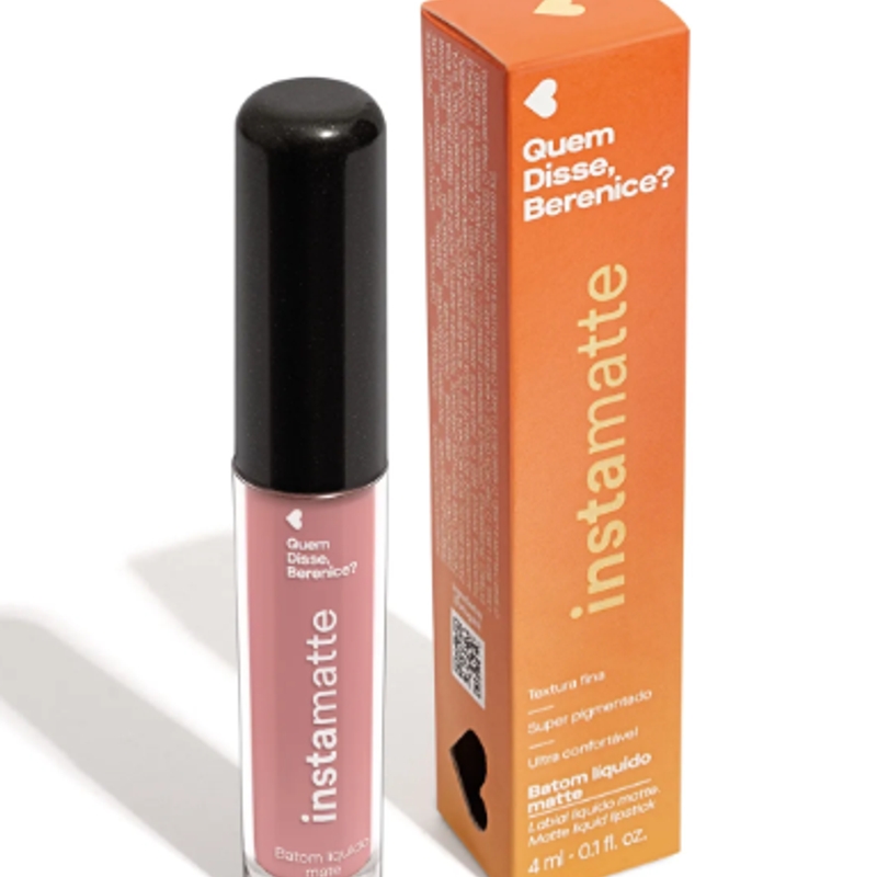 Batom Líquido Nude Cacauli Instamatte 4ml - foto 3