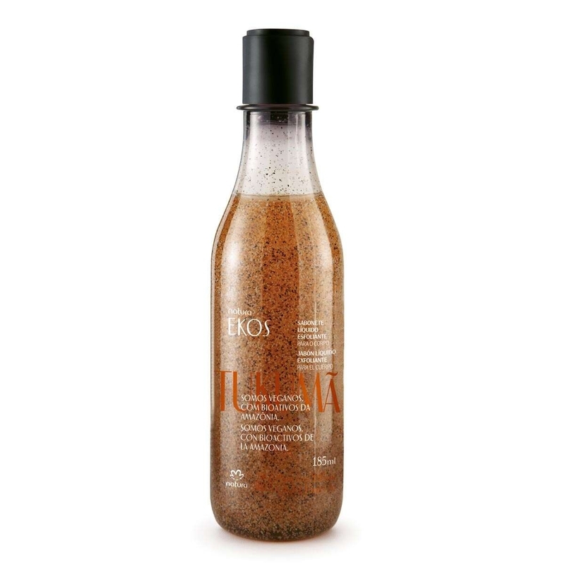 Sabonete Líquido Esfoliante para o Corpo Ekos Tukumã 185 ml - 185 ml