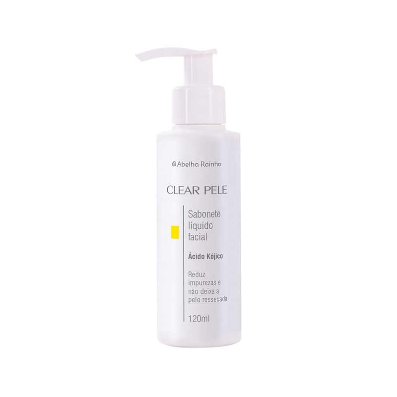 Clear Pele Sabonete Liquido Facial Com Acido Kojico 120 Ml