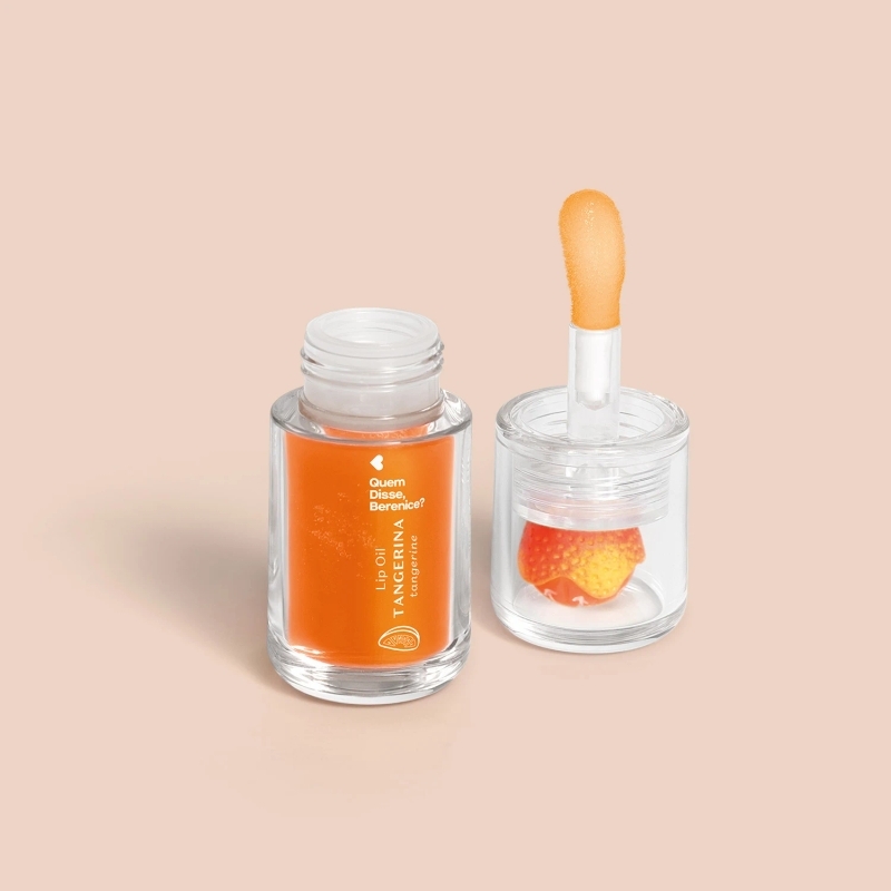 Lip Oil Coral Cuide-Se Bem Tangerina  3,5Ml