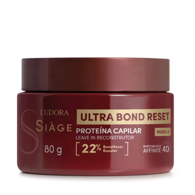 Leave-In Reconstrutor Proteína Capilar Siàge Ultra Bond Reset 80g