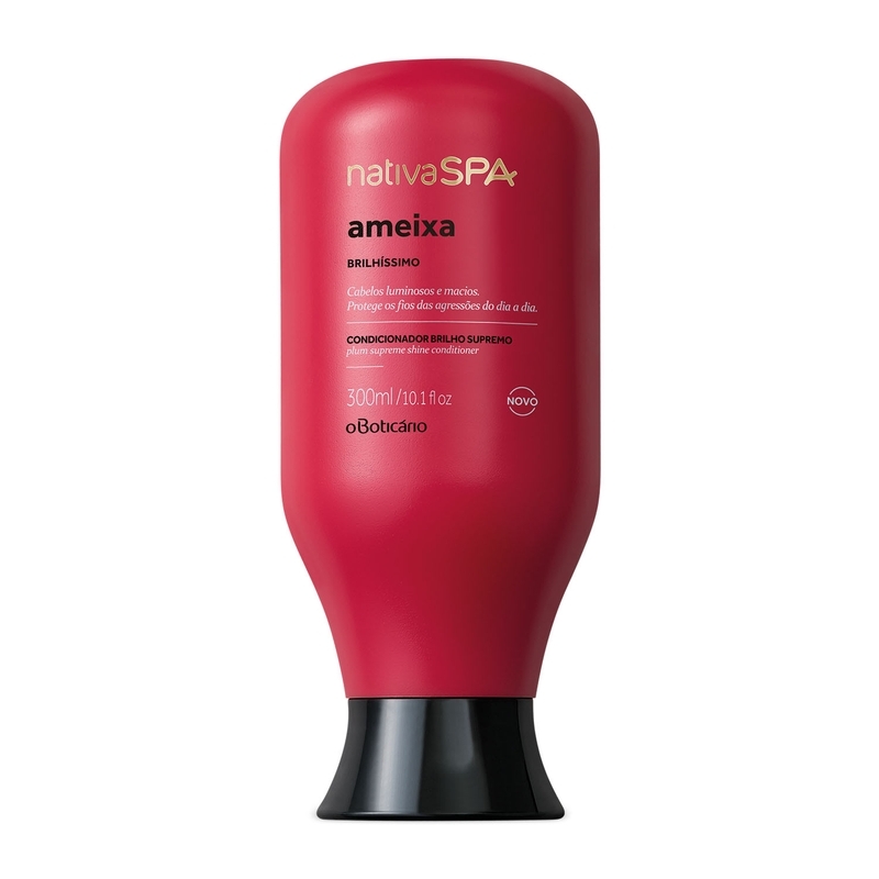 Condicionador Para Cabelos Luminosos Nativa Spa Ameixa 300Ml
