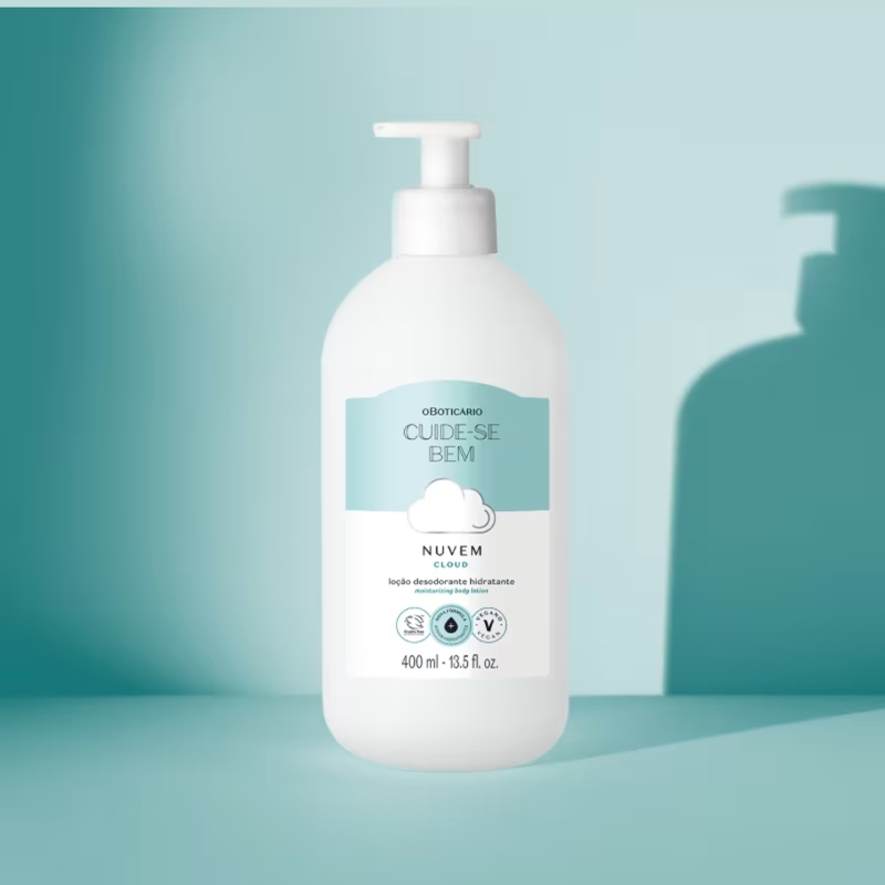 Loção Hidratante Desodorante Corporal Cuide-se Bem Nuvem 400ml - foto 3