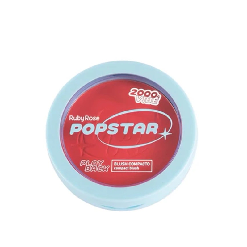 POPSTAR PLAYBACK BLUSH COMPACTO EM PÓ FRIDAY 5,8G
