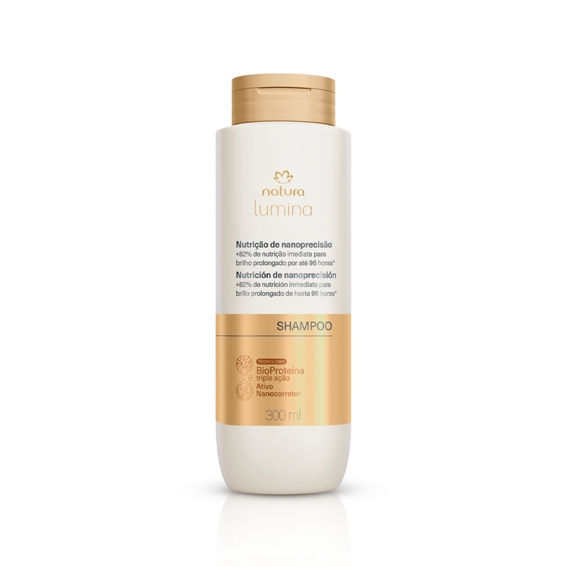 Shampoo Nutrição Nutrição de Nanoprecisão Lumina 300ml - 300 ml