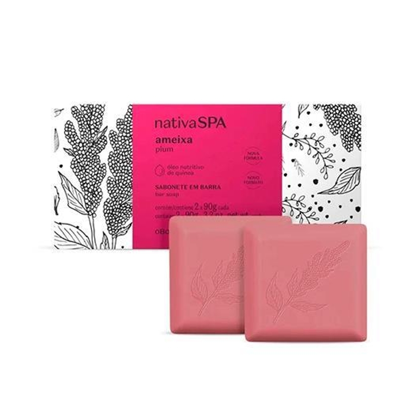Sabonete Nativa SPA Ameixa 2X90g cada